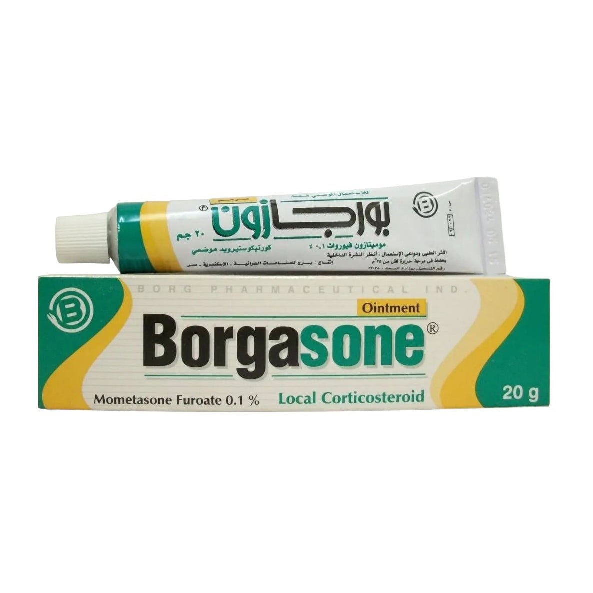 Borgasone 0.1 % Ointment - 20 gm