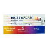Bristaflam 100 mg - 20 Tablets