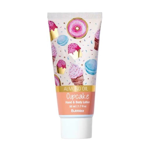 Bubblzz Cupcake Travel Size Hand & Body Lotion - 50ml