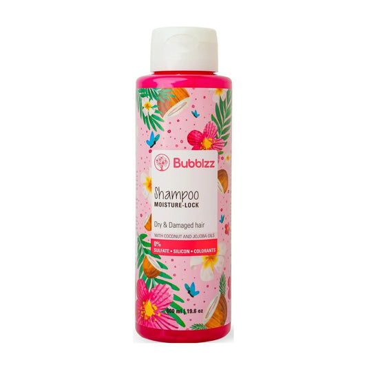 Bubblzz Moisture Lock Shampoo for Dry Hair - 500ml