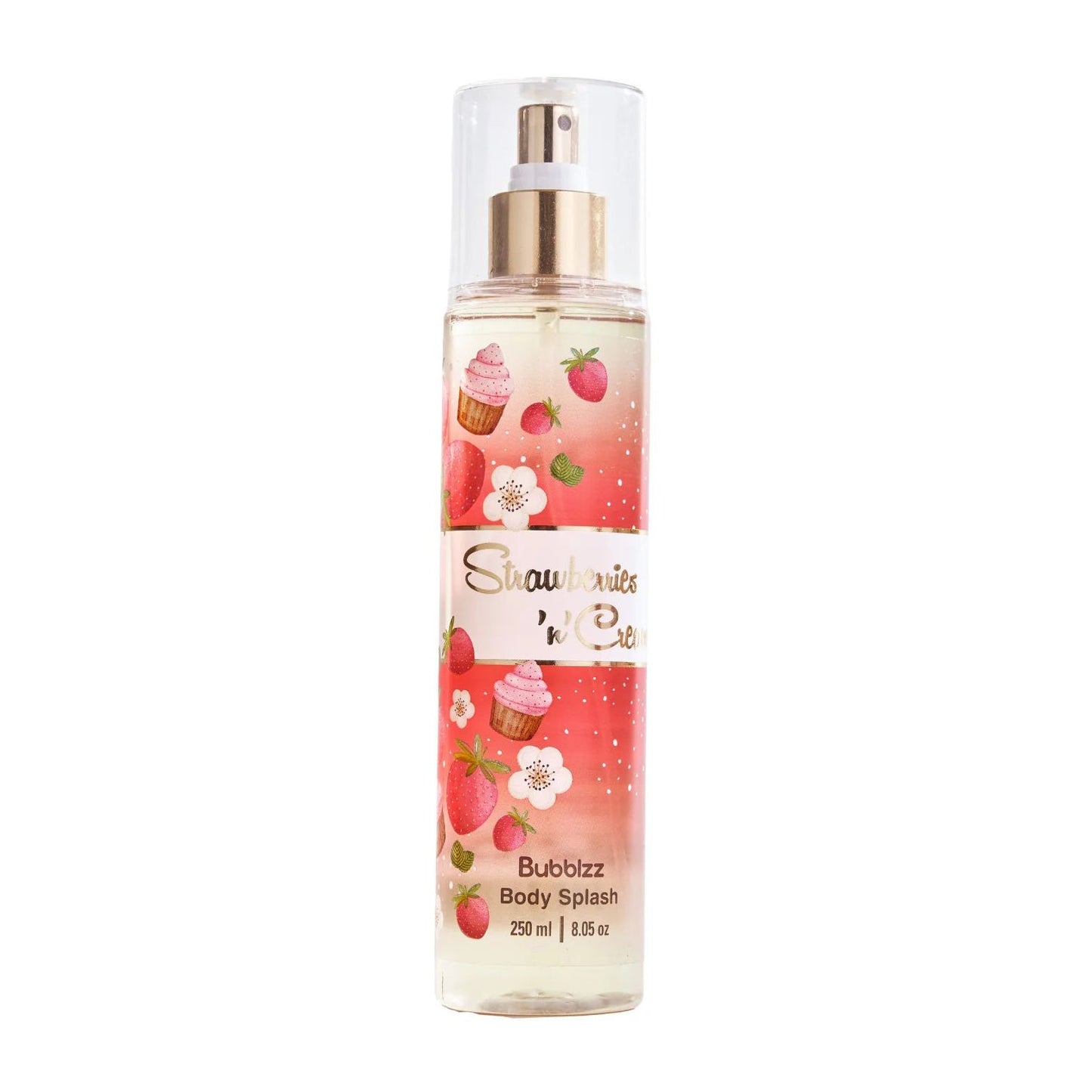 Bubblzz Strawberries N Cream Body Splash - 250ml
