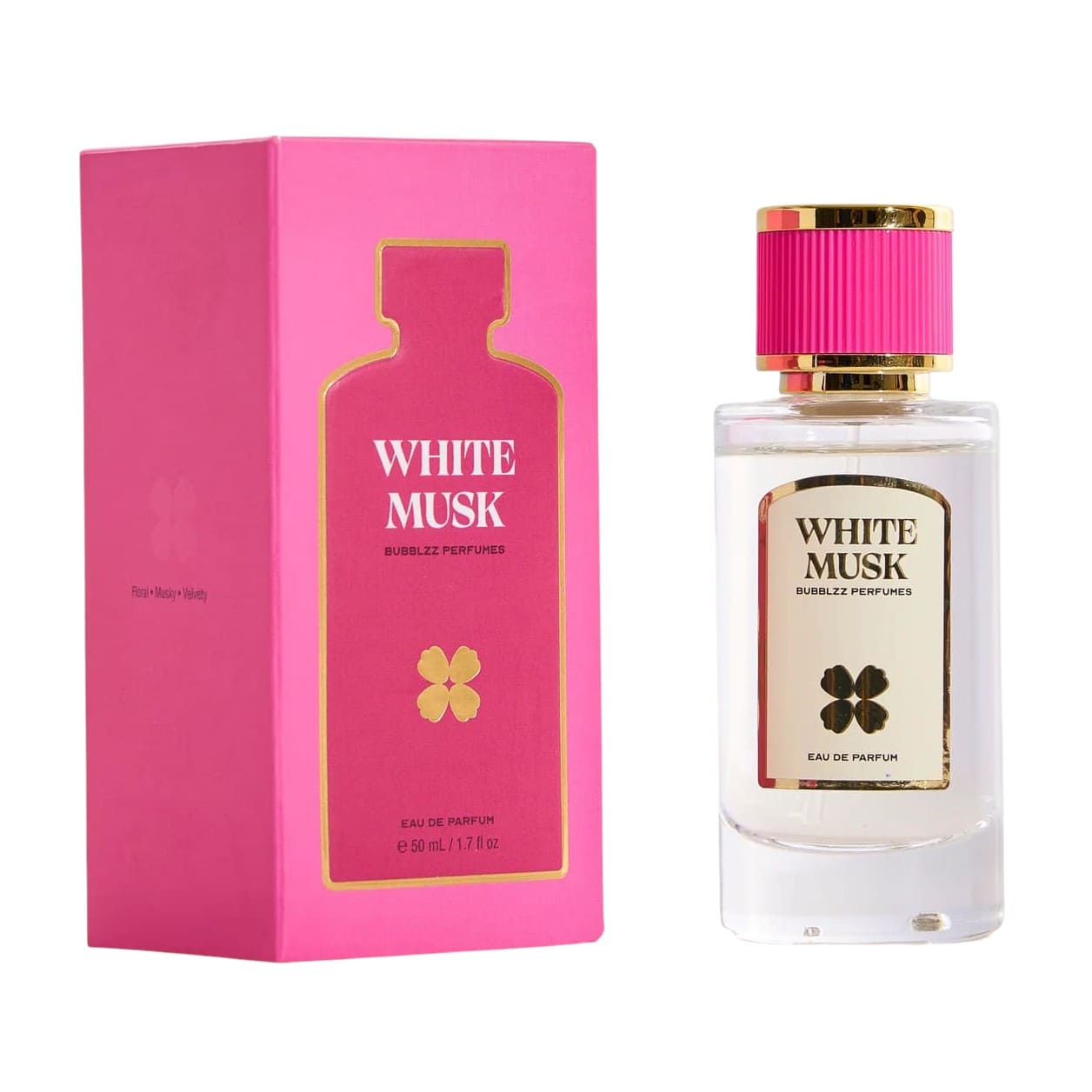 Bubblzz White Musk Perfume - 50ml