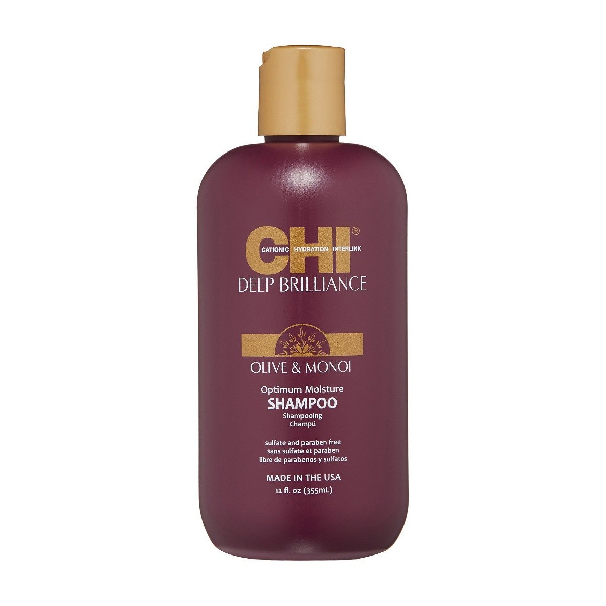 CHI Deep Brilliance Optimum Moisture Shampoo - 355ml