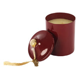 Candle Connection Cinnamon Spice Burgundy Scented Pyramid Cup Scented Candle