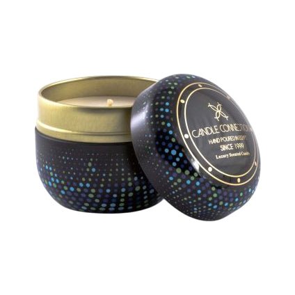 Candle Connection Polka Dots In Blue Scented Candle