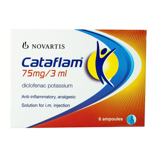 Cataflam 75 mg-3 ml - 6 Ampoules
