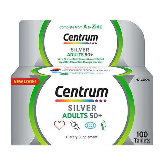 Centrum 50+ Silver - 100 Tablets