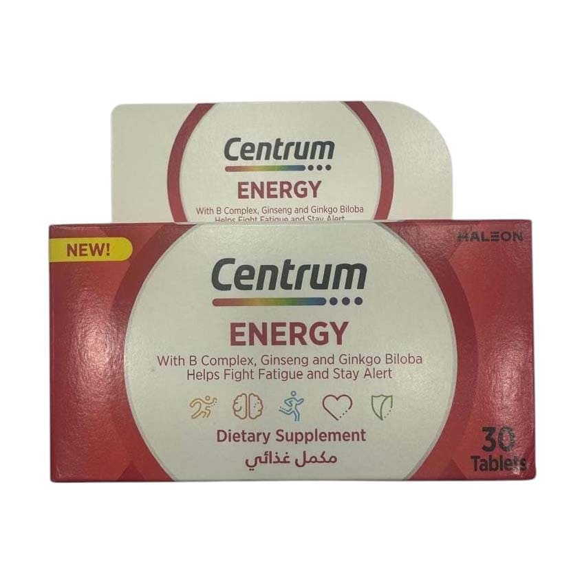 Centrum Energy Multivitamins Tablets - 30 Tablets