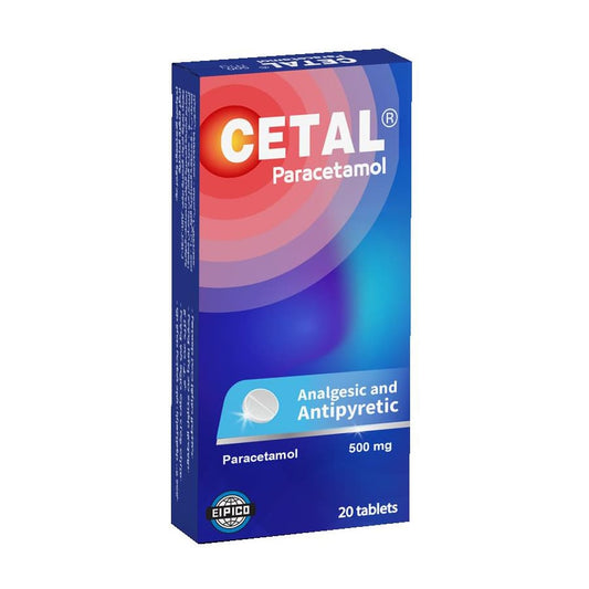 Cetal 500 mg - 20Tablets