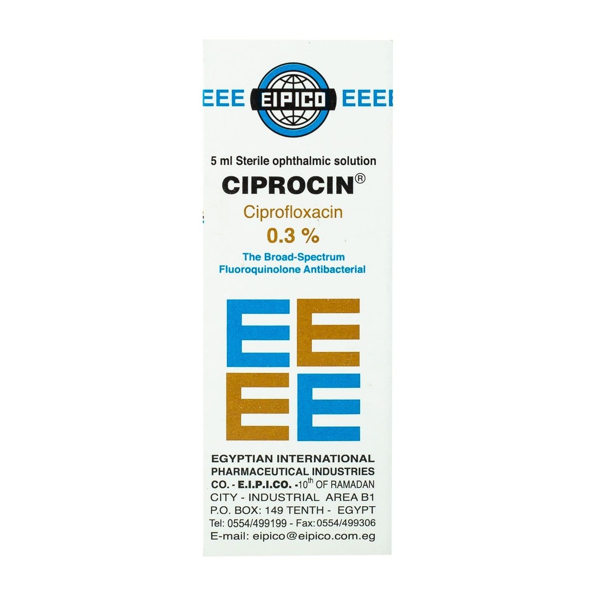 Ciprocin Eye Drops - 5ml