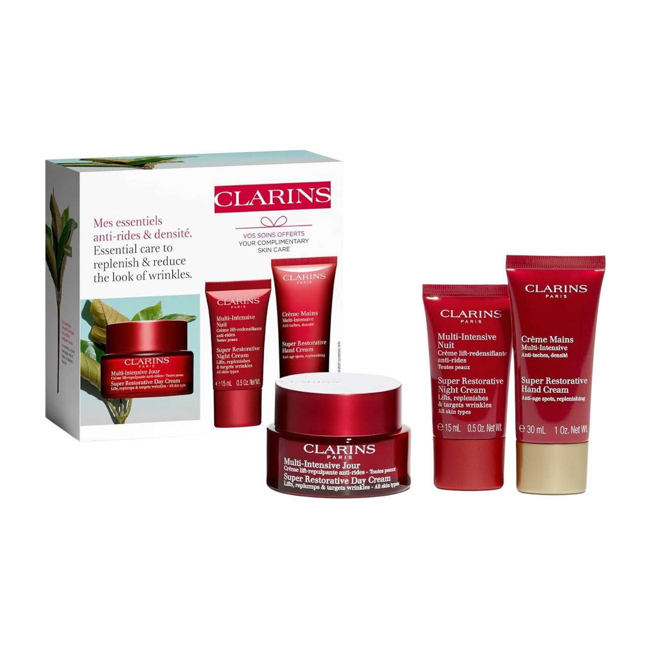 Clarins Anti-Wrinkle & Replenishing Essentials Gift Set
