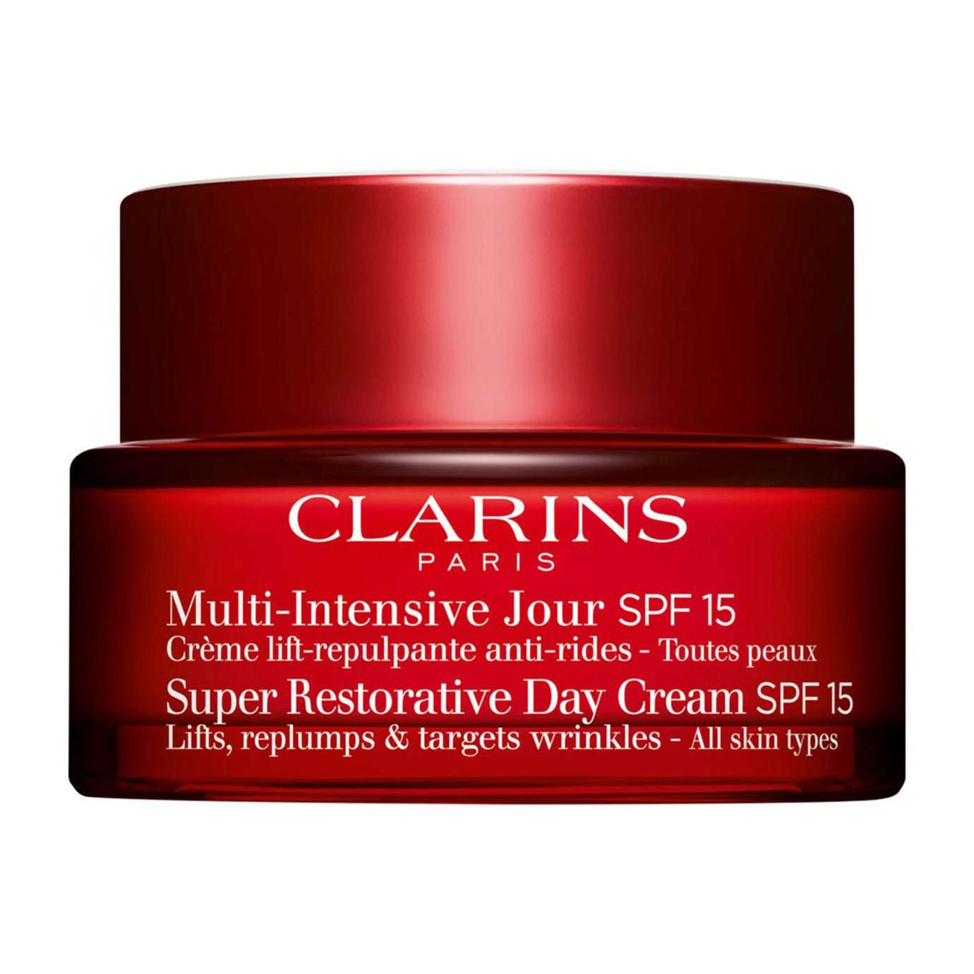 Clarins Super Restorative Day Cream SPF 15 For All Skin Tyeps - 50ml
