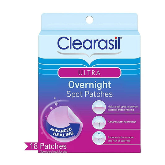 Clearasil Ultra Overnight Spot Advanced Healing - 18 Patches