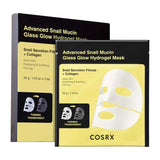 Cosrx Advanced Snail Mucin Glass Glow Hydrogel Mask - 3 Pcs