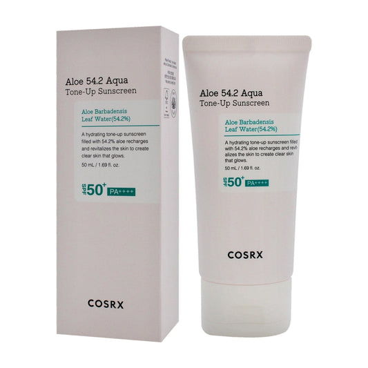 Cosrx Aloe 54.2 Aqua Tone Up SPF 50+ Sunscreen - 50ml