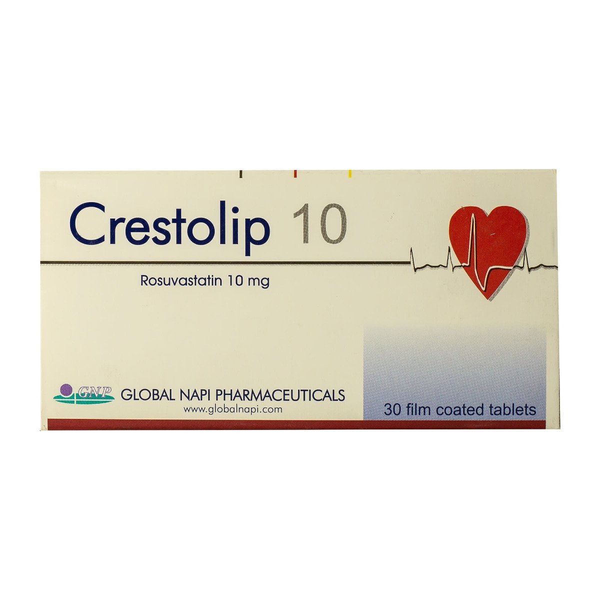 Crestolip 10 mg - 30 Tablets