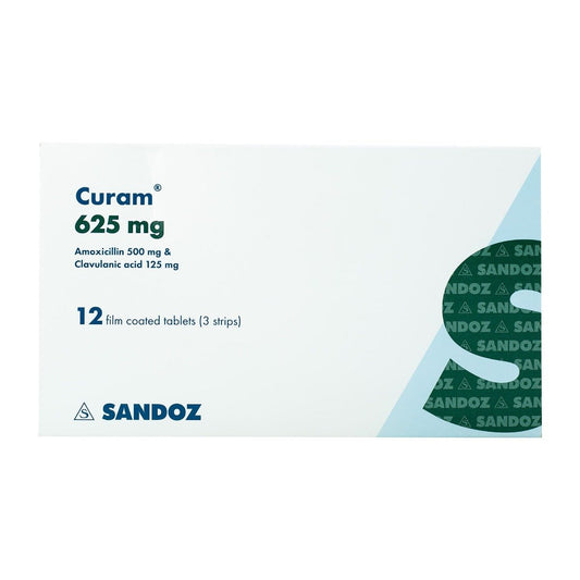 Curam 625 mg - 12 Tablets