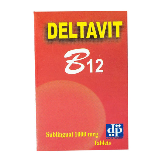 Deltavit B12 1000 mcg - 30 Sublingual Tablets