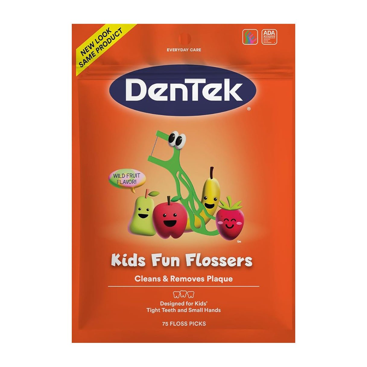 Dentek Kids Fun Flossers - 75 Count