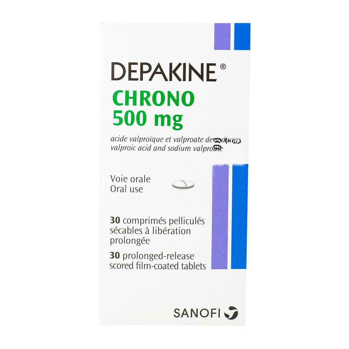 Depakine Chrono 500 mg - 30 Tablets