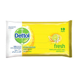 Dettol Skin Wipes Fresh - 10pcs
