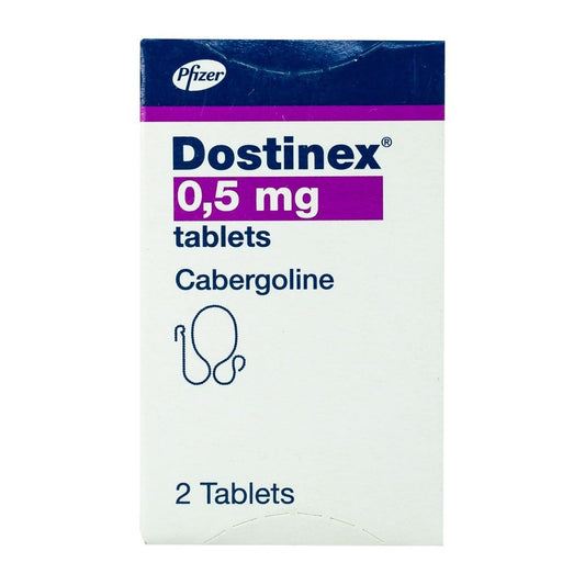 Dostinex 0.5 mg - 2 Tablets