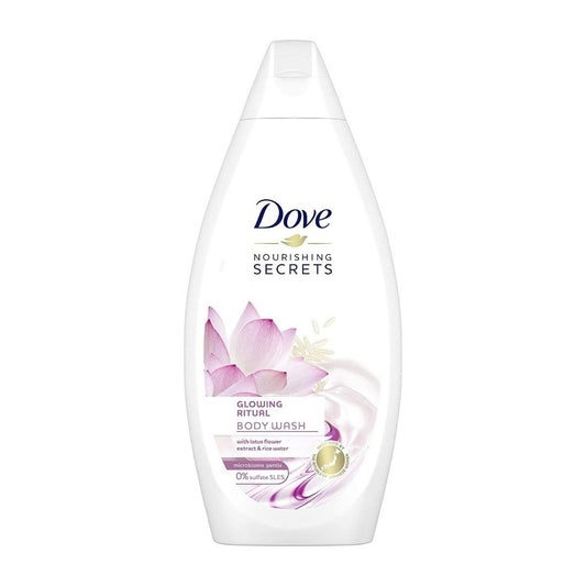 Dove Glowing Ritual With Lotus Flower and Rice Body Wash - 500ml