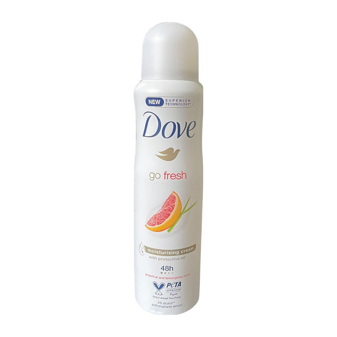 Dove Go Fresh Grapefruit Lemongrass Antiperspirant Spray - 250ml