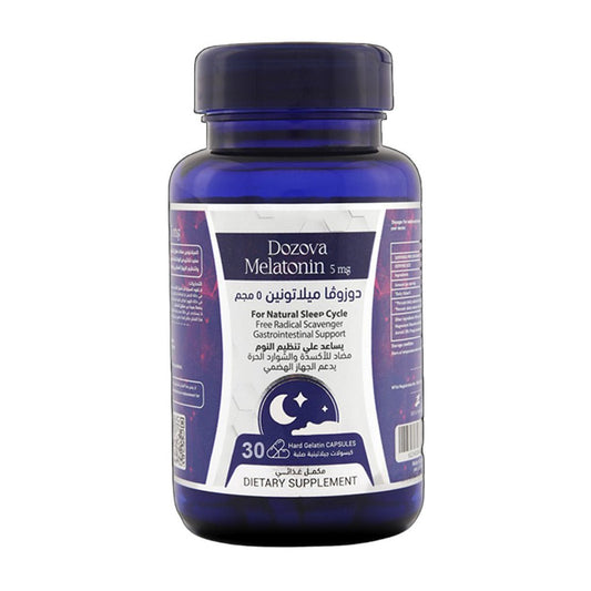 Dozova Melatonin 5mg - 30 Capsules