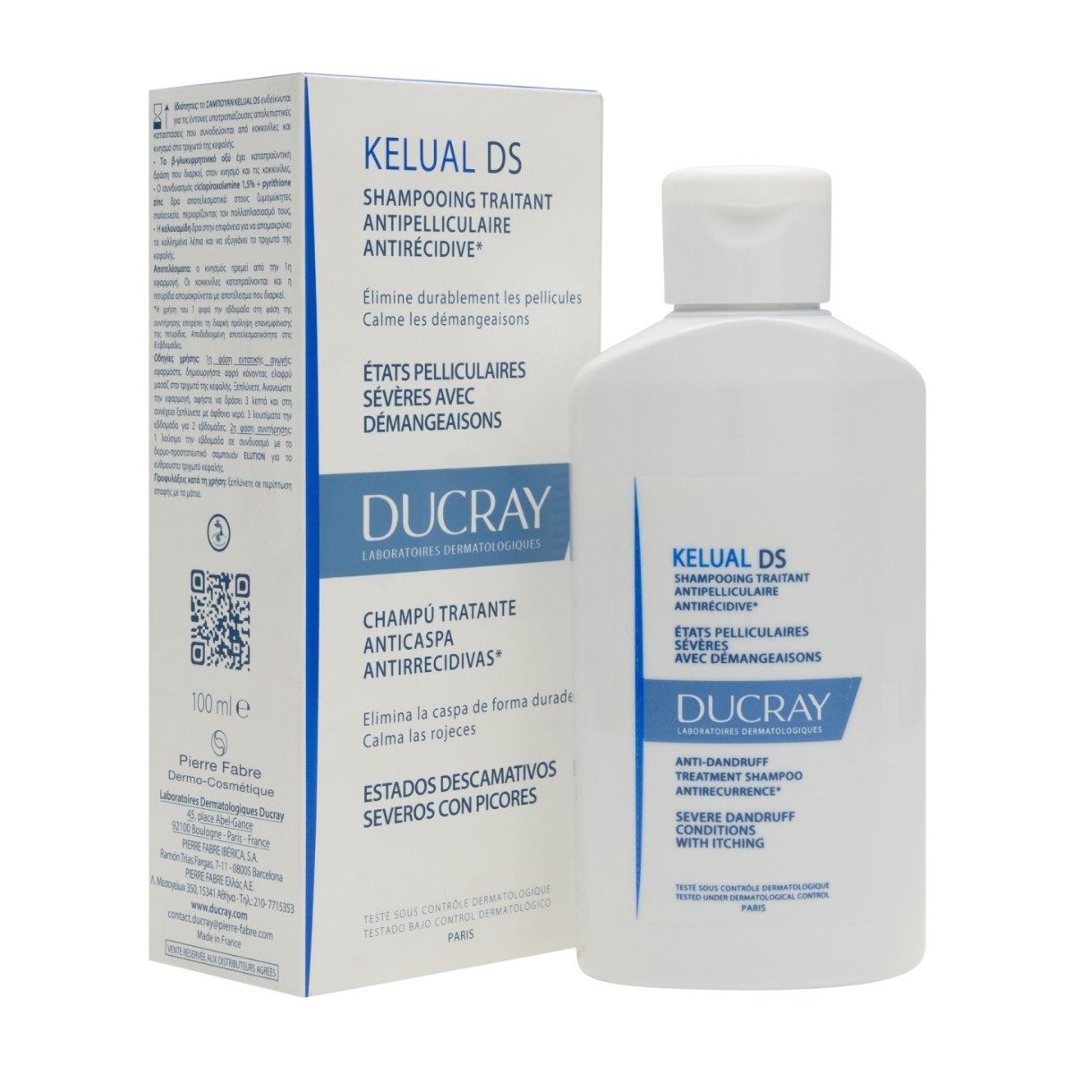Ducray Kelual Ds Shampoo - 100ml