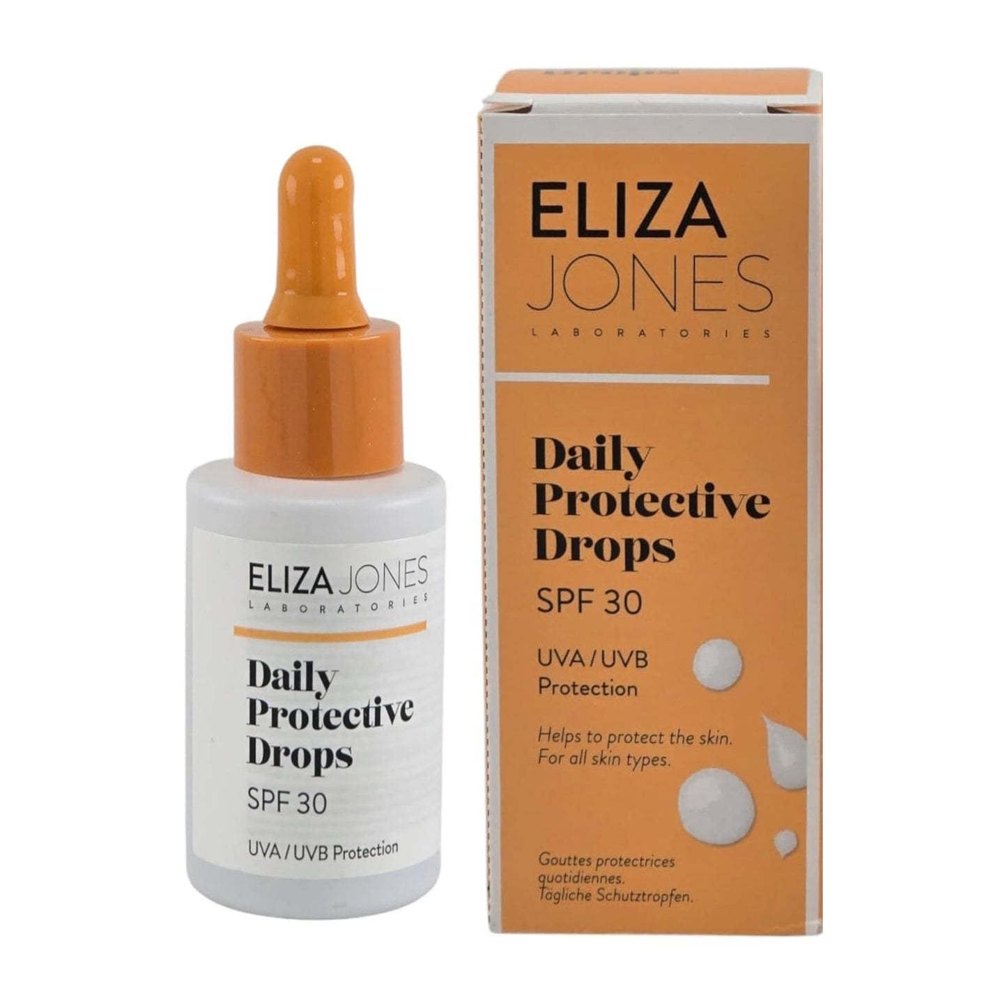 Eliza Jones Daily Protective Drops SPF 30 Serum - 30ml