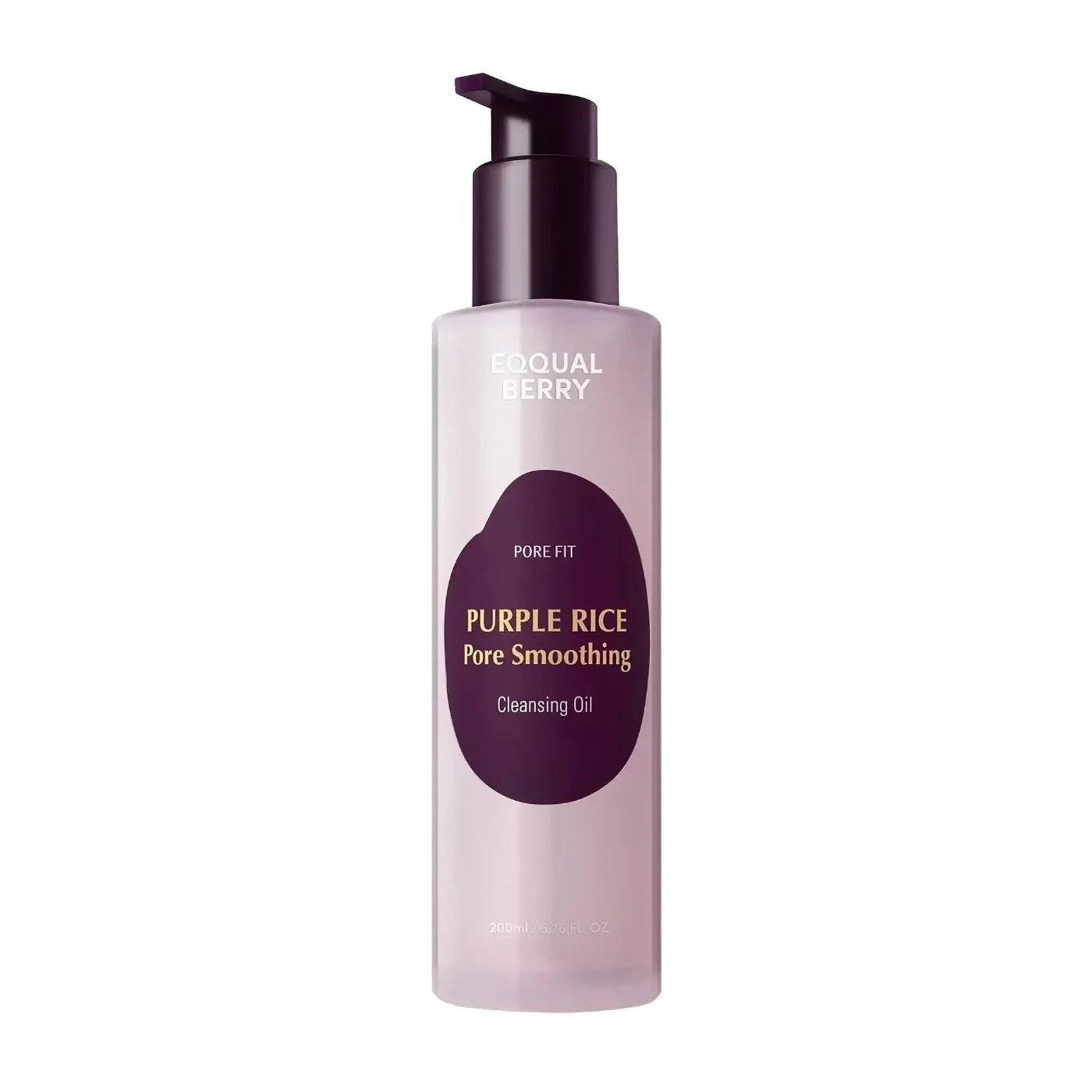 Eqqual Berry Purple Rice Pore Smoothing Cleansing Oil - 200ml