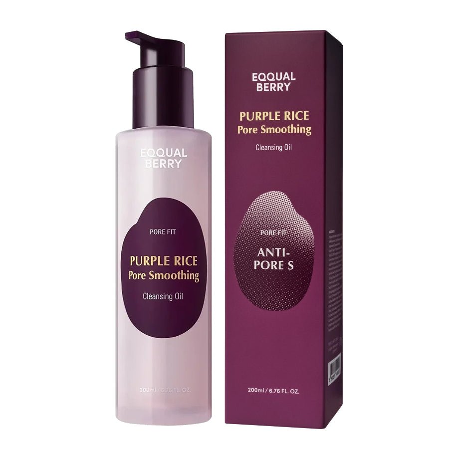 Eqqual Berry Purple Rice Pore Smoothing Cleansing Oil - 200ml