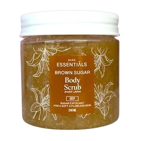 Essentials Brown Sugar Body Scrub and Polish - 240ml