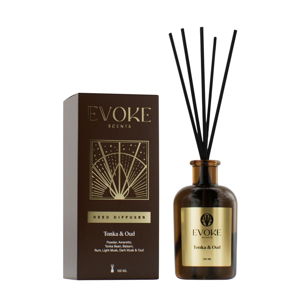 Evoke Tonka and Oud 93 Reed Diffuser - 100ml