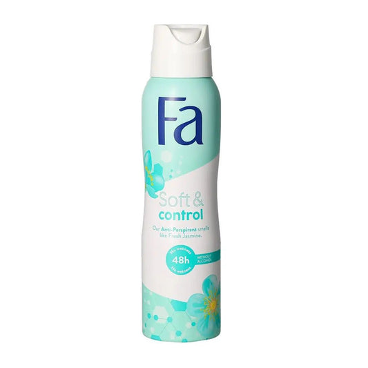 Fa Soft & Control Fresh Jasmine Scent Deodorant Spray - 150ml