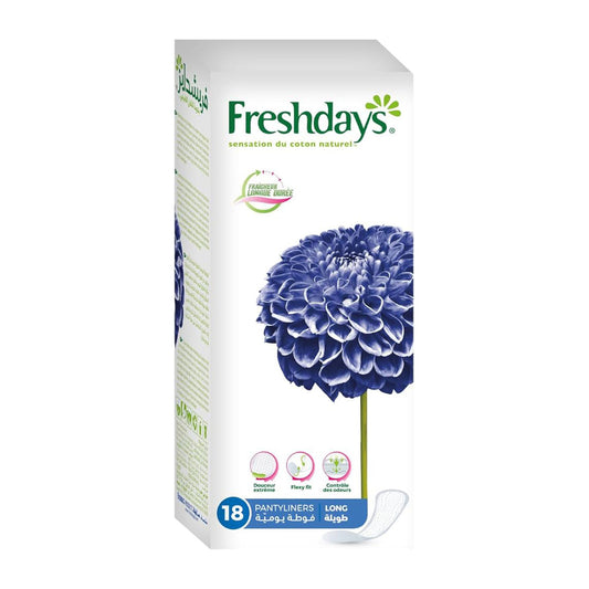 Freshdays Daily Comfort Long Odor Control - 18 Pantyliners