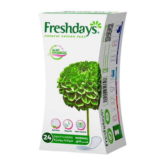 Freshdays Daily Comfort Normal Odor Control - 24 Pantyliners