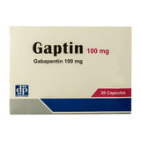 Gaptin 100 mg - 30 Capsules