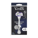 Gillette Venus Deluxe Smooth Platinum - 5 Blades