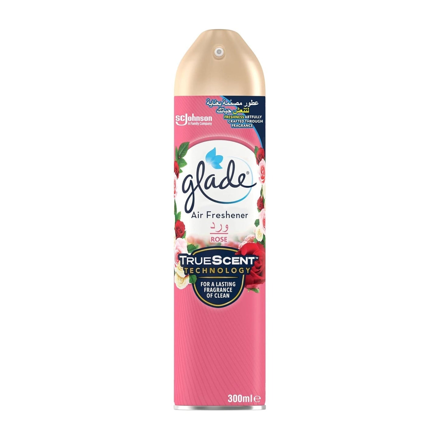 Glade Rose Air Freshener Spray - 300ml