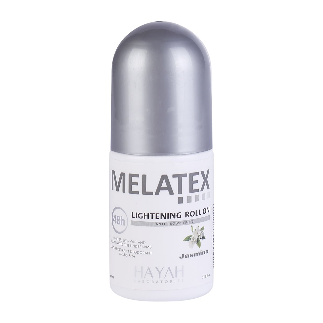 Hayah Melatex Jasmine Lightening Roll On Deodorant - 40ml