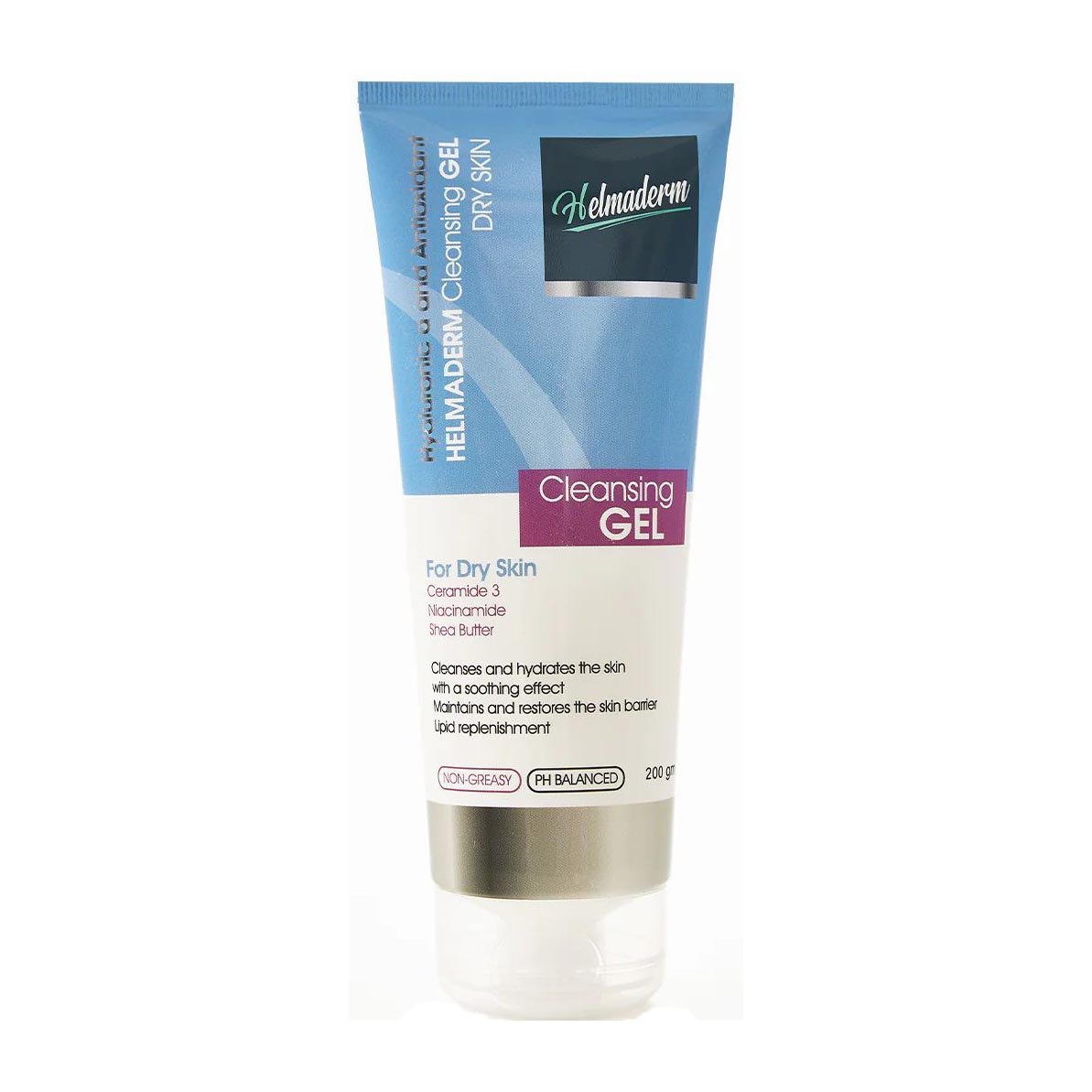 Helmaderm Cleansing Gel For Dry Skin - 200gm