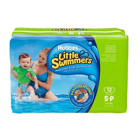 Huggies Little Swimmers Small Swim Pants Diaper 7-12kg - 12 Count