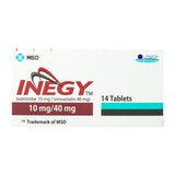 Inegy 10 mg-40 mg - 14 Tablets