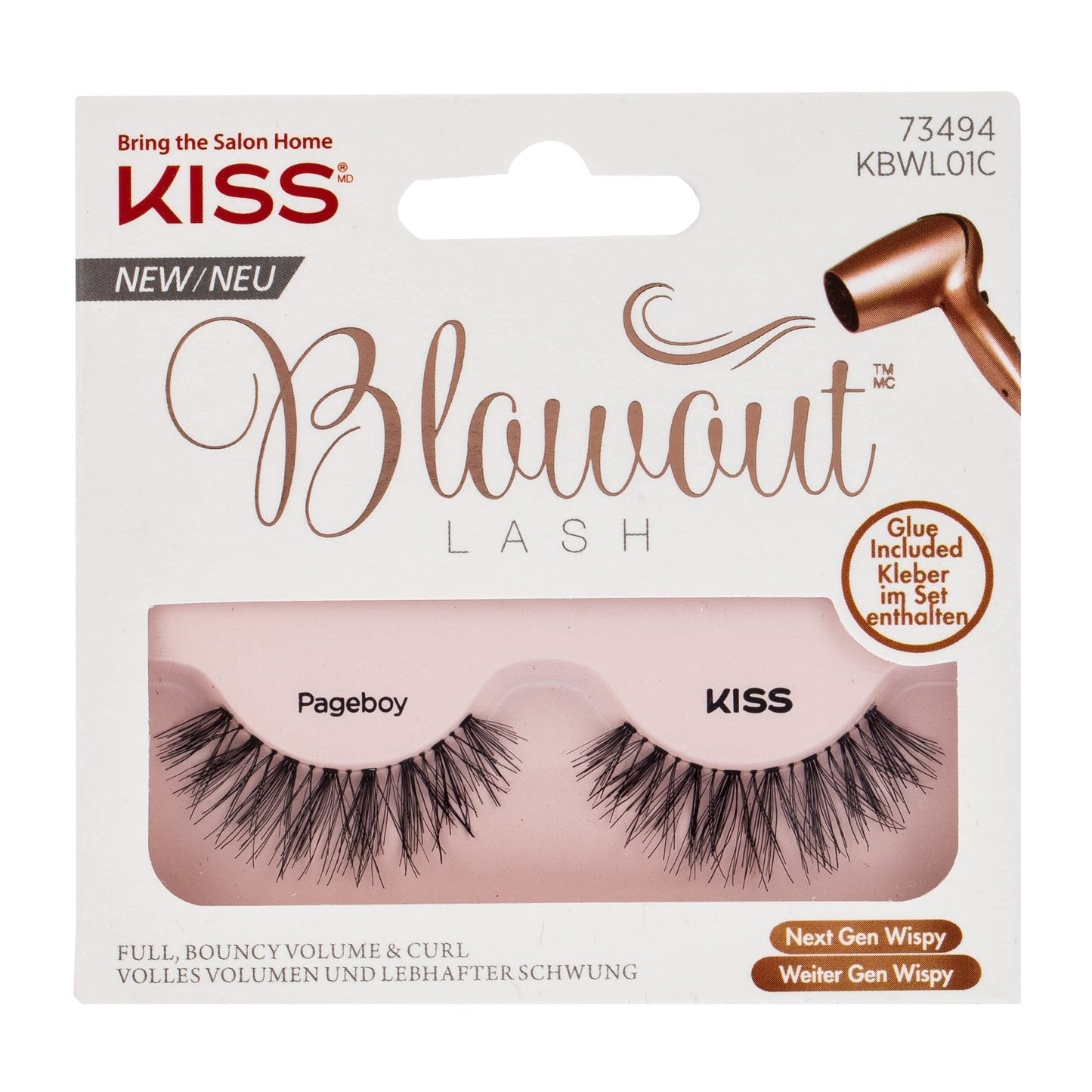 Kiss Blowout Pageboy Lash - 73494