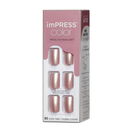 Kiss Impress Color 004 Champagne Pink Nails - 83743