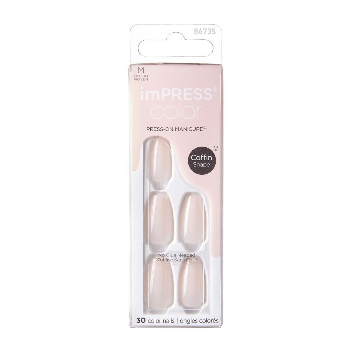Kiss Impress Color 502 Serendipity Nails - 86735