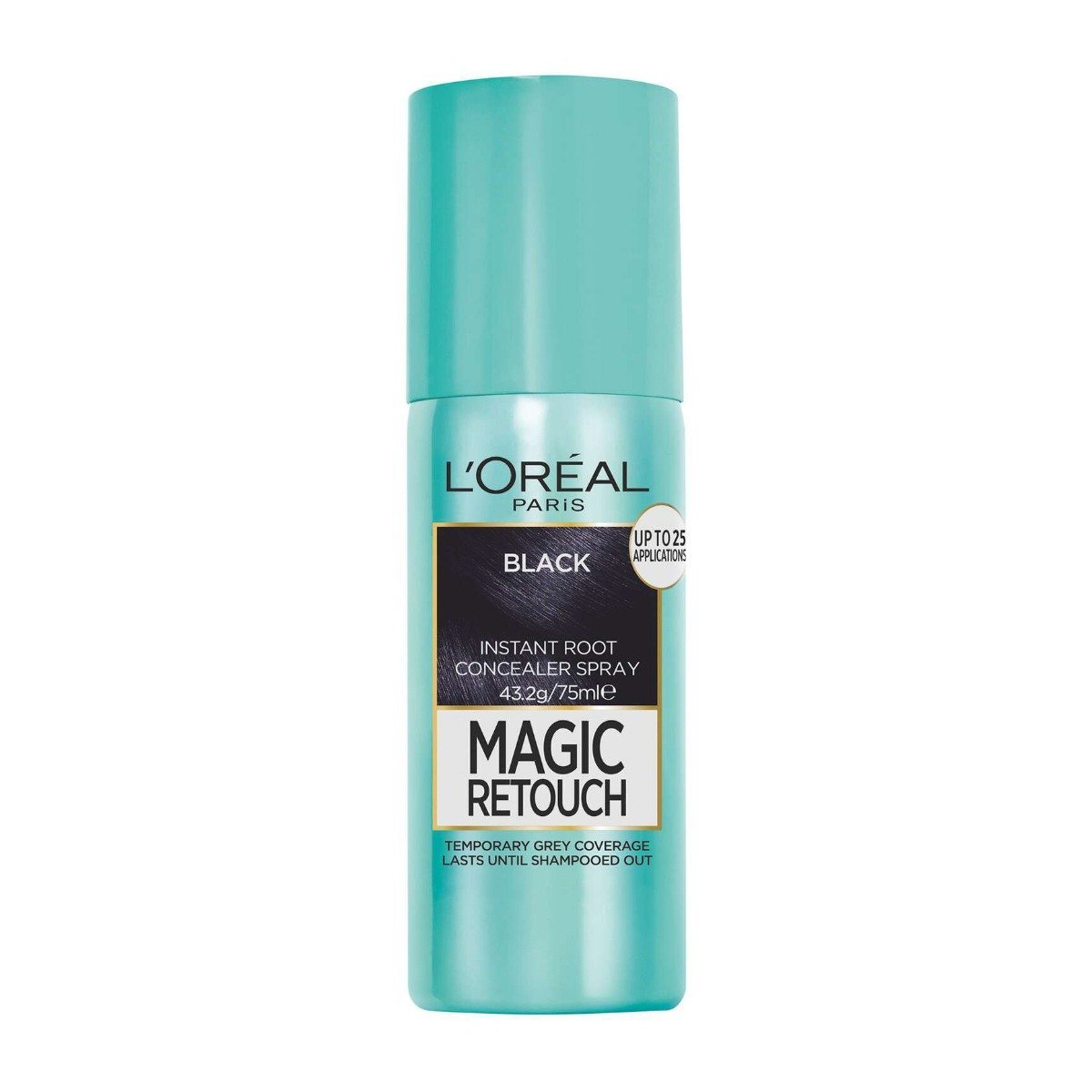 L'Oreal Magic Retouch Black Instant Root Concealer Spray - 75ml