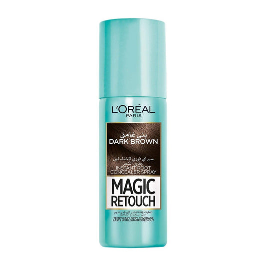L'Oreal Magic Retouch Dark Brown Temporary Root Concealer Spray - 75ml
